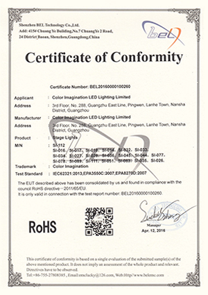 Color-Imagination-SI-112-ROHS-Certificate