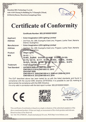 Color-Imagination-SI-113-EMC-Certificate