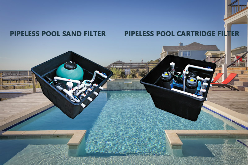 OneClick to Start Cool Health Summer with Pipeless Pool Filter