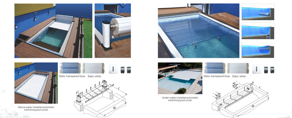 ungrounded automatic pool cover