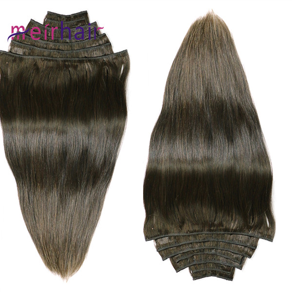 Long Length Clip-In Hair Extensions 7 Pcs For European Style